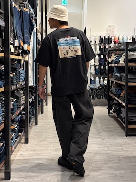 「BACK NUMBER（バックナンバー）のアイテム（帽子）」を使った、Right-on  よしきさん（メンズ・175cm）の夏コーディネート
