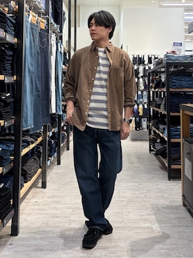 「BACK NUMBER（バックナンバー）のアイテム（トップス）」を使った、Right-on  よしきさん（メンズ・175cm）の春コーディネート