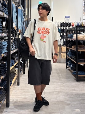 「Right-on（ライトオン）のアイテム」を使った、Right-on  よしきさん（メンズ・175cm）の夏コーディネート