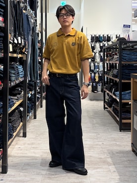 「BACK NUMBER（バックナンバー）のアイテム（パンツ）」を使った、Right-on  よしきさん（メンズ・175cm）の春コーディネート