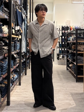 「BACK NUMBER（バックナンバー）のアイテム（トップス）」を使った、Right-on  よしきさん（メンズ・175cm）の夏コーディネート