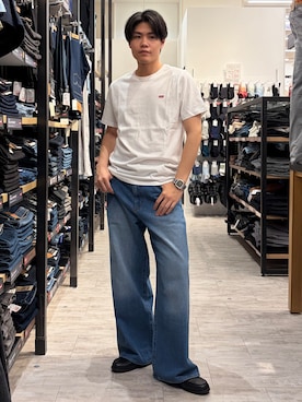 「BACK NUMBER（バックナンバー）のアイテム（パンツ）」を使った、Right-on  よしきさん（メンズ・175cm）の夏コーディネート