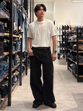 「BACK NUMBER（バックナンバー）のアイテム（パンツ）」を使った、Right-on  よしきさん（メンズ・175cm）の夏コーディネート