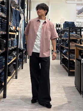 「Right-on（ライトオン）のアイテム」を使った、Right-on  よしきさん（メンズ・175cm）の春コーディネート