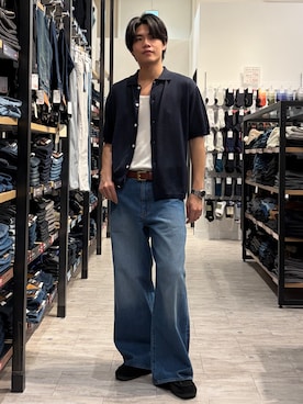 「BACK NUMBER（バックナンバー）のアイテム（パンツ）」を使った、Right-on  よしきさん（メンズ・175cm）の夏コーディネート