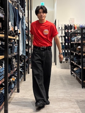 「BACK NUMBER（バックナンバー）のアイテム（パンツ）」を使った、Right-on  よしきさん（メンズ・175cm）の夏コーディネート
