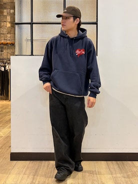 「BACK NUMBER（バックナンバー）のアイテム（キャップ）」を使った、Right-on  よしきさん（メンズ・175cm）の秋コーディネート