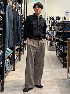 「Levi's（リーバイス）のアイテム（トップス）」を使った、Right-on  よしきさん（メンズ・175cm）の春コーディネート