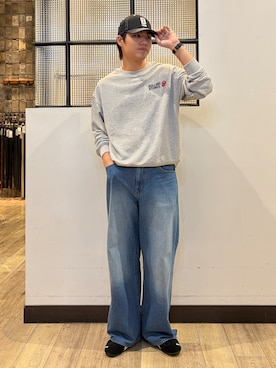 「BACK NUMBER（バックナンバー）のアイテム（キャップ）」を使った、Right-on  よしきさん（メンズ・175cm）の秋コーディネート