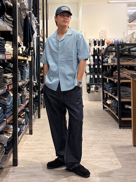「BACK NUMBER（バックナンバー）のアイテム（帽子）」を使った、Right-on  よしきさん（メンズ・175cm）の夏コーディネート