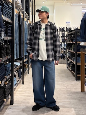 「BACK NUMBER（バックナンバー）のアイテム」を使った、Right-on  よしきさん（メンズ・175cm）の春コーディネート