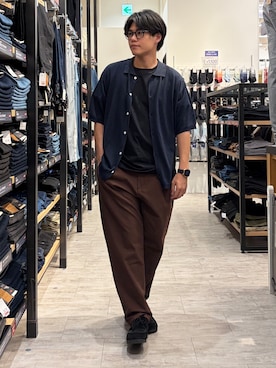 「Right-on（ライトオン）のアイテム」を使った、Right-on  よしきさん（メンズ・175cm）の夏コーディネート