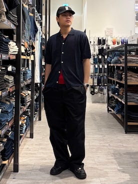 「BACK NUMBER（バックナンバー）のアイテム（帽子）」を使った、Right-on  よしきさん（メンズ・175cm）の春コーディネート