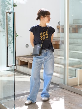 「TICCA（ティッカ）のアイテム」を使った、maimai158さん（レディース・158cm）の春コーディネート