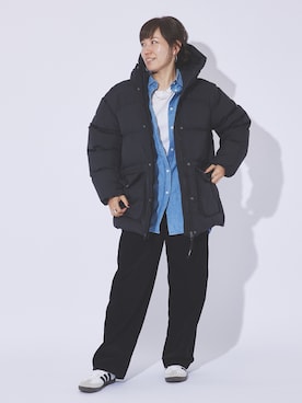 「Pyrenex（ピレネックス）のアイテム」を使った、maimai158さん（レディース・158cm）の秋コーディネート