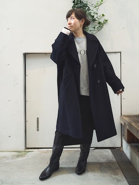 「TICCA（ティッカ）のアイテム」を使った、maimai158さん（レディース・158cm）の秋コーディネート