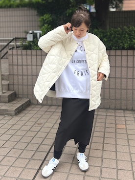 「Pyrenex（ピレネックス）のアイテム」を使った、maimai158さん（レディース・158cm）の秋コーディネート