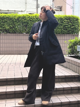 「Pyrenex（ピレネックス）のアイテム」を使った、maimai158さん（レディース・158cm）の秋コーディネート