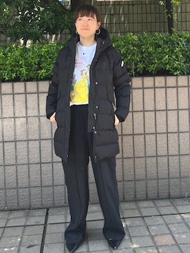 「Pyrenex（ピレネックス）のアイテム」を使った、maimai158さん（レディース・158cm）の秋コーディネート