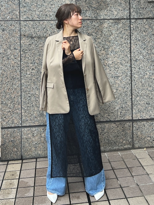 アッパーハイツワイドストレートデニム upper hights/アッパーハイツ】THE LARA ワイドストレートデニム