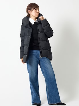 「Pyrenex（ピレネックス）のアイテム」を使った、maimai158さん（レディース・158cm）の秋コーディネート