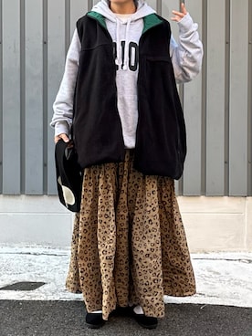 machikoさん（レディース・155cm）の冬コーディネート