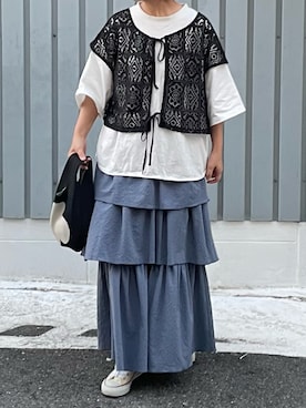 machikoさん（レディース・155cm）の秋コーディネート