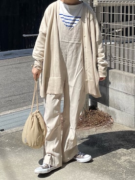 「ARCADE（アーケード）のアイテム」を使った、machikoさん（レディース・155cm）の春コーディネート