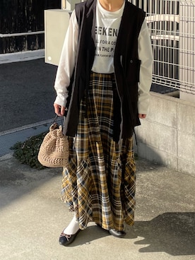 machikoさん（レディース・155cm）の秋コーディネート