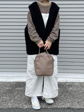 machikoさん（レディース・155cm）の冬コーディネート