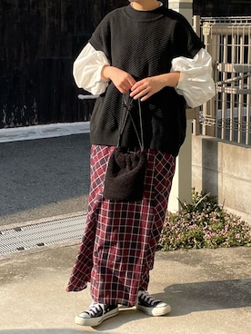 machikoさん（レディース・155cm）の秋コーディネート