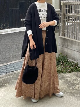 machikoさん（レディース・155cm）の秋コーディネート