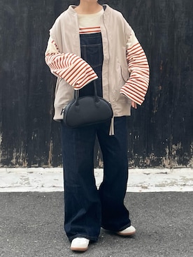 「CASPER JOHN（キャスパージョン）のアイテム」を使った、machikoさん（レディース・155cm）の春コーディネート