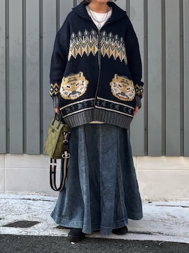 machikoさん（レディース・155cm）の冬コーディネート