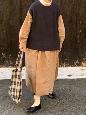 machikoさん（レディース・155cm）の冬コーディネート