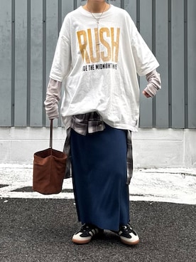 「LEPSIM（レプシィム）のアイテム」を使った、machikoさん（レディース・155cm）の秋コーディネート