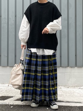 machikoさん（レディース・155cm）の春コーディネート