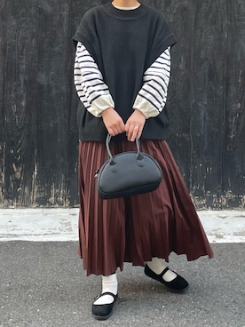 machikoさん（レディース・155cm）の春コーディネート