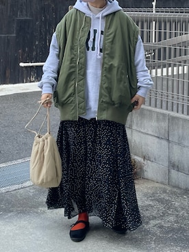 machikoさん（レディース・155cm）の冬コーディネート