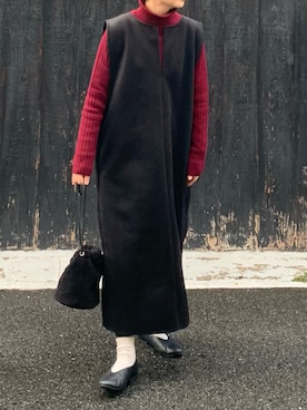 machikoさん（レディース・155cm）の冬コーディネート