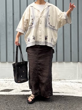 machikoさん（骨格ウェーブ・レディース・155cm）の夏コーディネート
