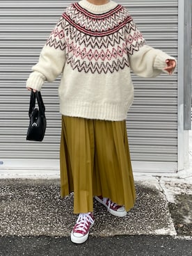 machikoさん（レディース・155cm）の冬コーディネート