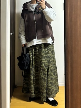 machikoさん（レディース・155cm）の冬コーディネート