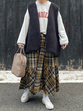 machikoさん（レディース・155cm）の秋コーディネート