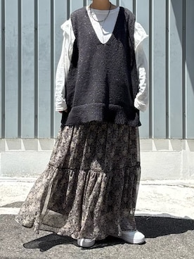 machikoさん（レディース・155cm）の春コーディネート