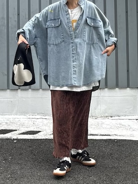 machikoさん（骨格ウェーブ・レディース・155cm）の秋コーディネート