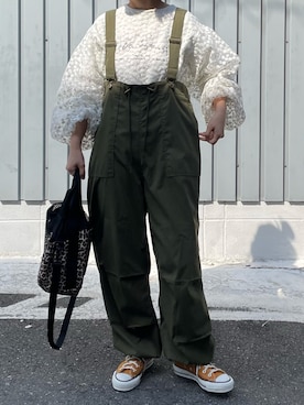 「MILAE（ミレ）のアイテム」を使った、machikoさん（レディース・155cm）の春コーディネート