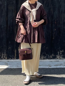 machikoさん（レディース・155cm）の春コーディネート