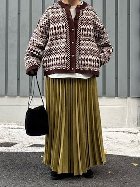 machikoさん（レディース・155cm）の冬コーディネート