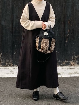 machikoさん（レディース・155cm）の冬コーディネート